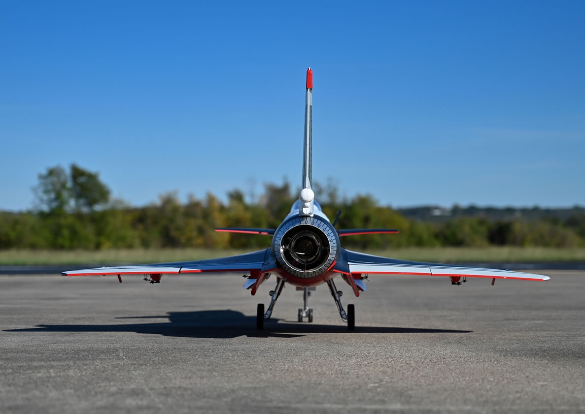 HSD Jet J-10 8kg Turbine Foam Jet PNP smoke turbine Black/Red & White RC Jet