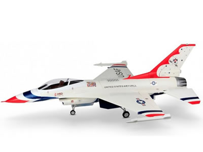 HSD F-16 Thunderbirds 105mm Jet PNP RC Airplane