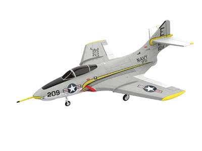 HSD F9F Cougar 80mm EPO PNP RC Jet