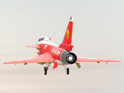 HSD HJ-10 Red White Colors PNP RC Jet